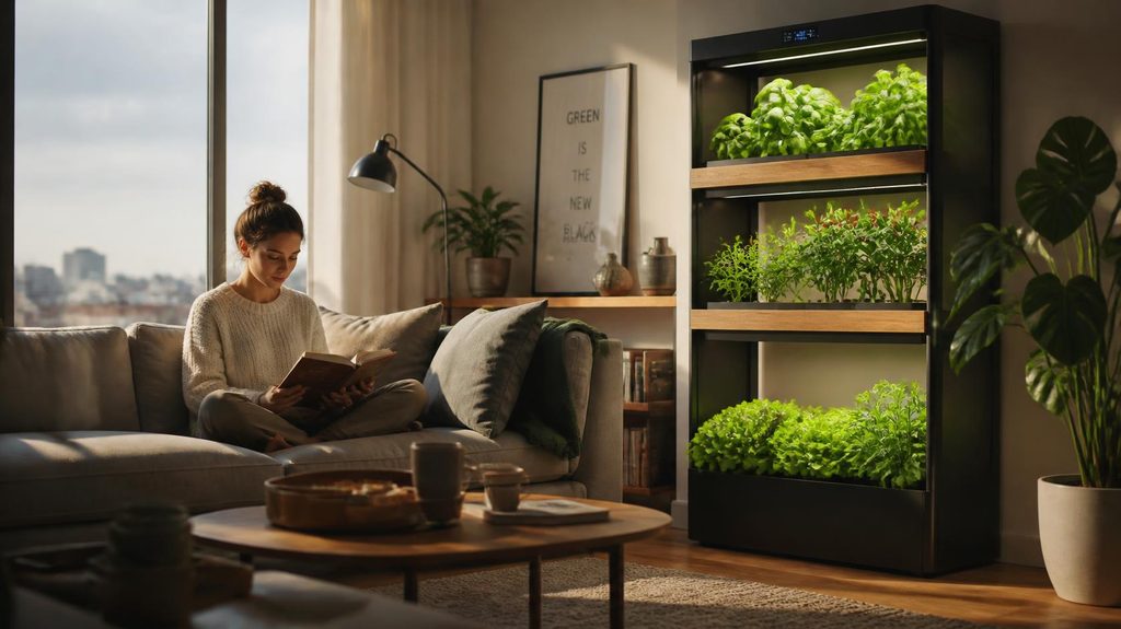 Kesehatan mental di apartemen dengan smart planter